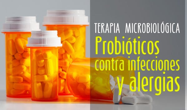 Terapia microbiológica, Probióticos contra infecciones y alergias