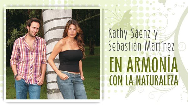 Kathy Sáenz y Sebastián Martínez